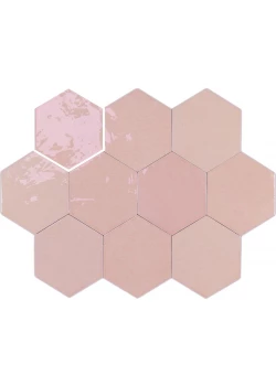 Плитка Wow Zellige Hexa Pink 10.8x12.4