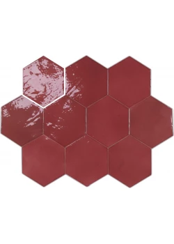 Плитка Wow Zellige Hexa Wine 10.8x12.4