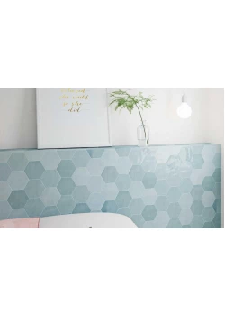 Плитка Wow Zellige Hexa Aqua 10.8x12.4